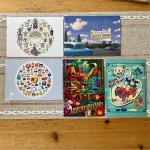 Disney Wonderground Gallery Postcards